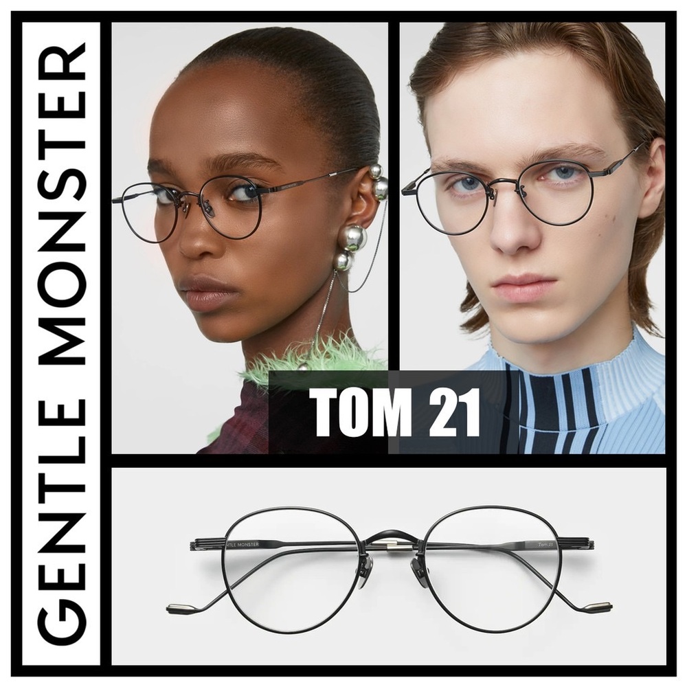 Gentle Monster TOM 21 Black Glasses
